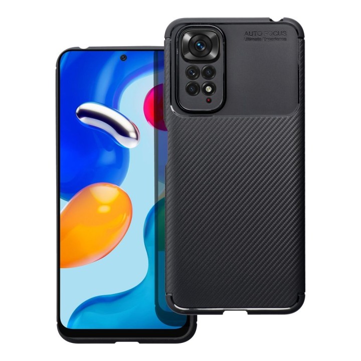 Чохол для Xiaomi Redmi Note 9 Carbon Premium чорний