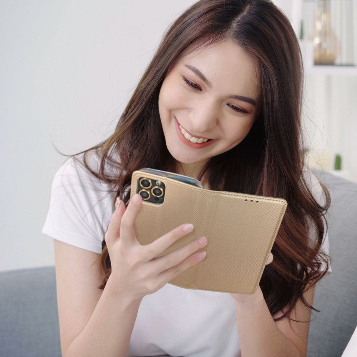 Flip case for Xiaomi Redmi A1 / Redmi A2 Smart Case Book gold