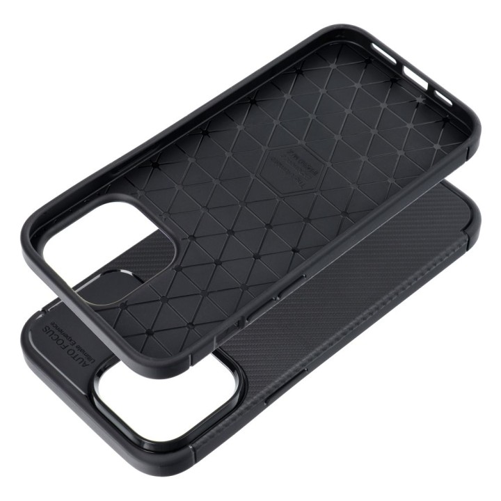 Case for iPhone 14 PRO MAX Carbon Premium black