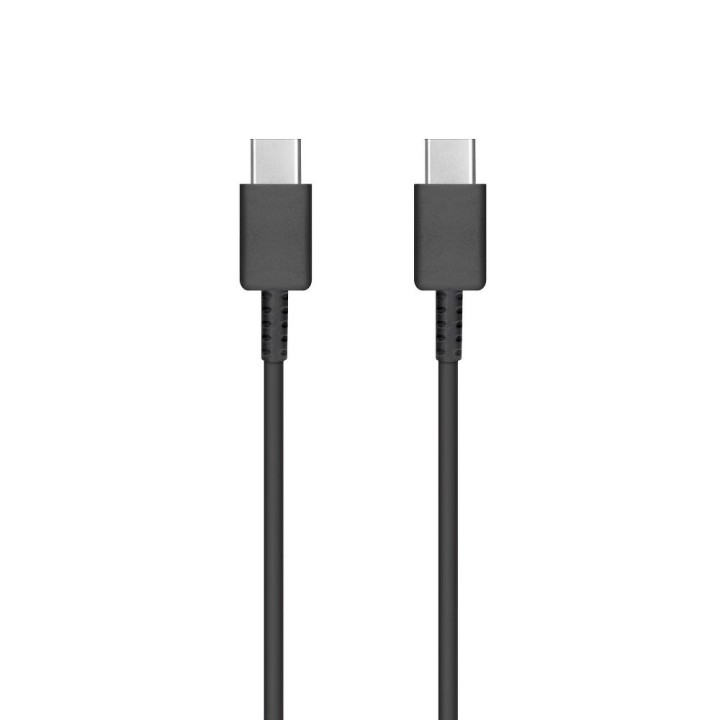 SAMSUNG оригинальное сетевое зарядное устройство тип C + кабель тип C — тип C PD 3A 25W EP-TA800XBEGWW черное блистер