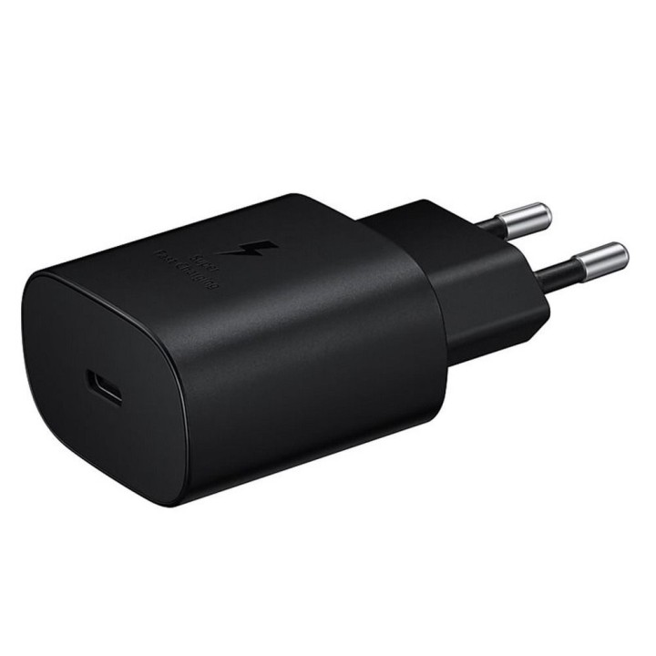 SAMSUNG oryginalna ładowarka sieciowa Typ C + kabel Typ C do Typ C PD 3A 25W EP-TA800XBEGWW czarna blister