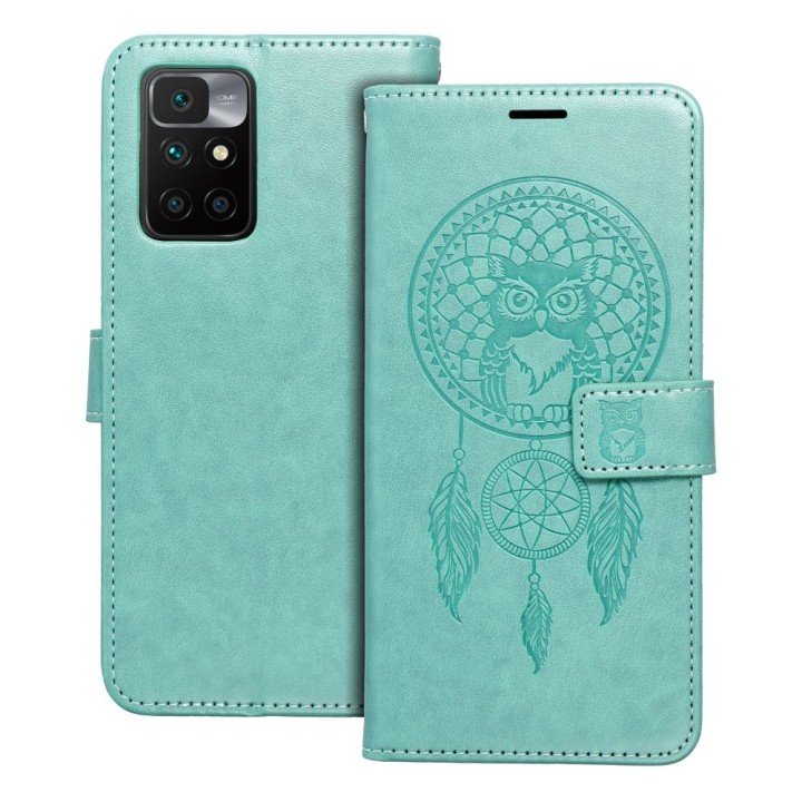 Flip case for Xiaomi Redmi 10 / 10 2022 Mezzo Book dreamcatcher green