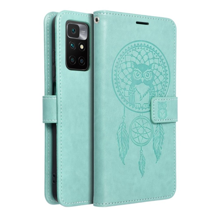 Flip case for Xiaomi Redmi 10 / 10 2022 Mezzo Book dreamcatcher green