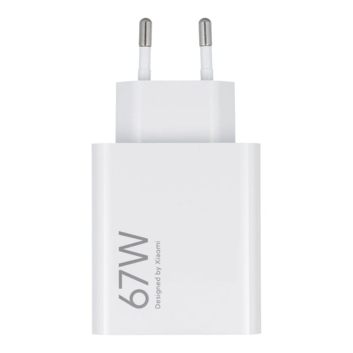 XIAOMI original wall charger USB A QC3.0 3A 67W MDY-12-EH white bulk