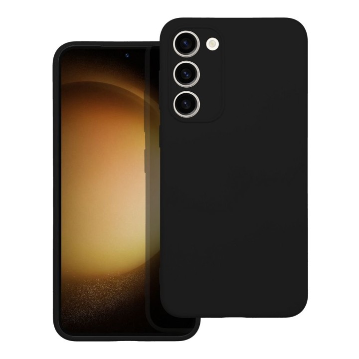 Чехол для Samsung S23 PLUS Silicone черный