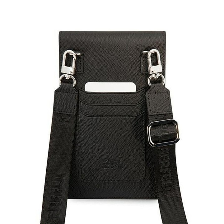 Чехол для телефон сумочка Karl Lagerfeld (Embossed RSG) черный