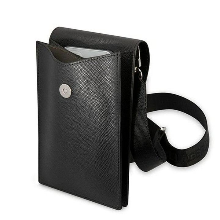 Чехол для телефон сумочка Karl Lagerfeld (Embossed RSG) черный