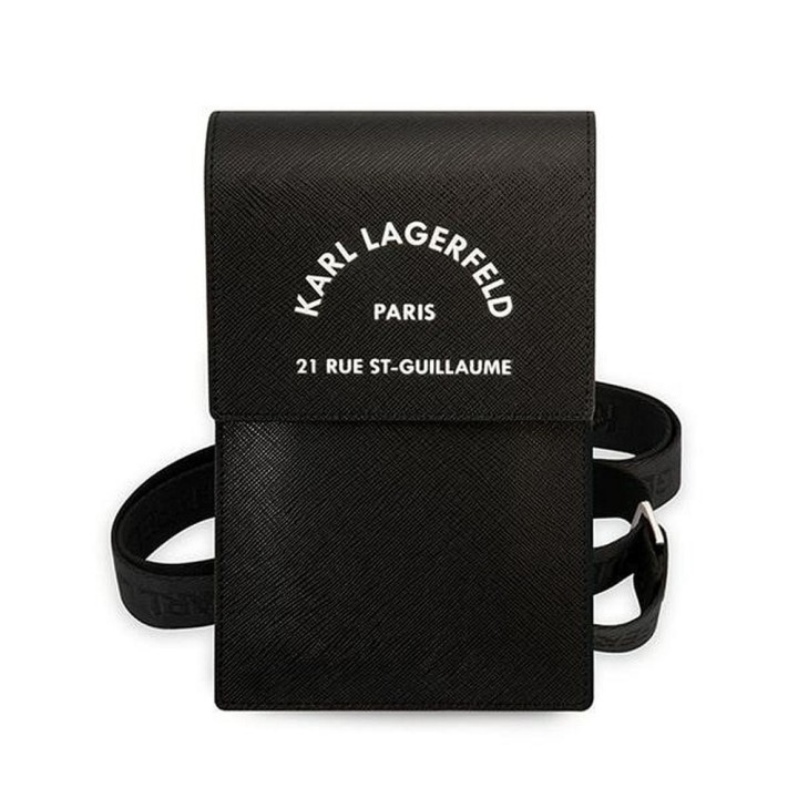Чехол для телефон сумочка Karl Lagerfeld (Embossed RSG) черный