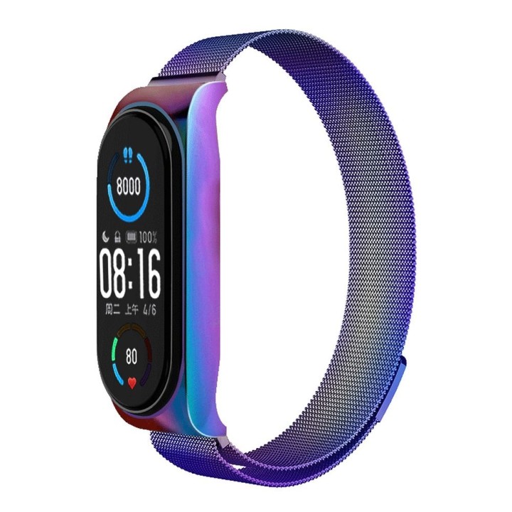 Ремінець металевий METAL для XIAOMI Mi Band 5 / 6 різнокольоровий (05)