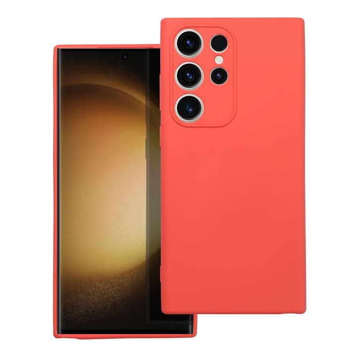 Case for Samsung S23 ULTRA Silicone peach