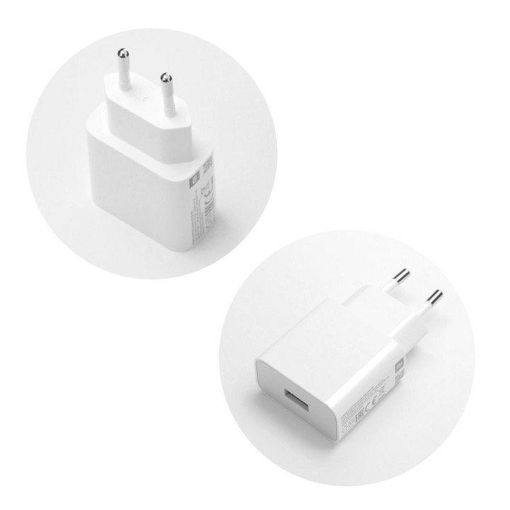 XIAOMI оригинальная сетевое зарядное устройство USB A 2A MDY-09-EW/MDY-14EQ белый bulk