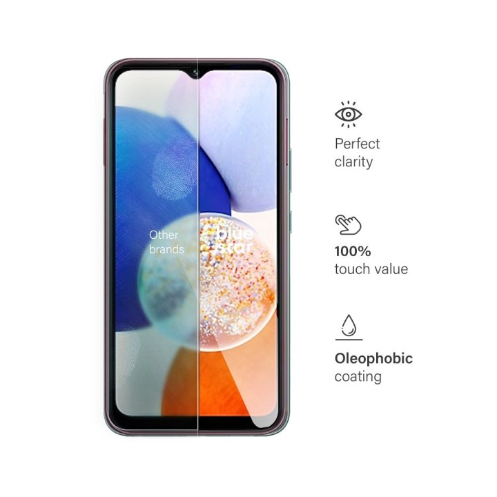 Szkło hartowane do Samsung A14 5G Blue Star