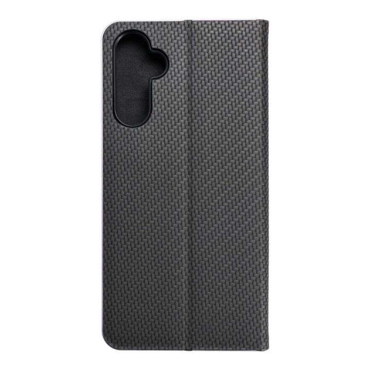 Flip case for Samsung A34 5G Luna Book Carbon black