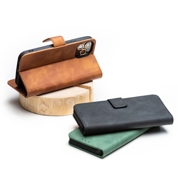Flip case for Samsung A34 5G Tender Book brown