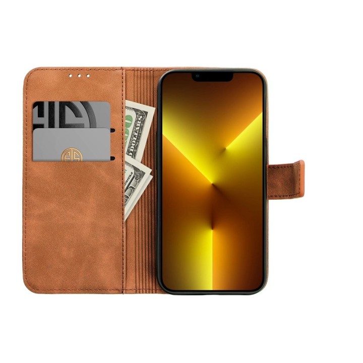 Flip case for Samsung A34 5G Tender Book brown