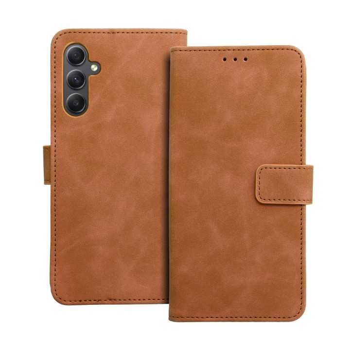 Flip case for Samsung A34 5G Tender Book brown