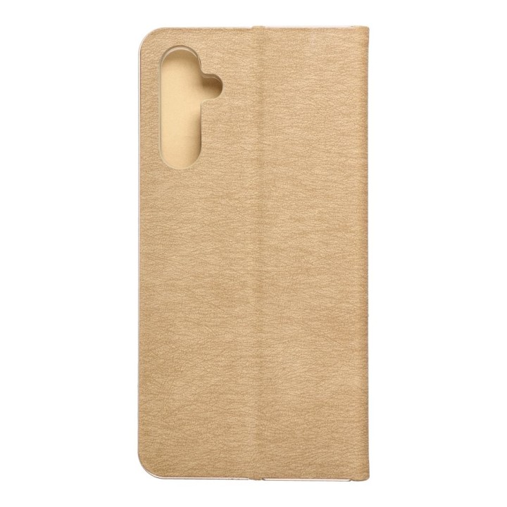 Чехол с клапаном для Samsung A34 5G Luna Book Gold золотой