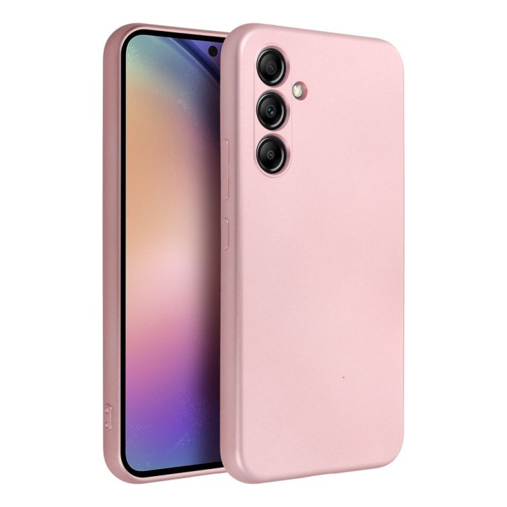 Чехол для Samsung A54 5G Metallic розовый
