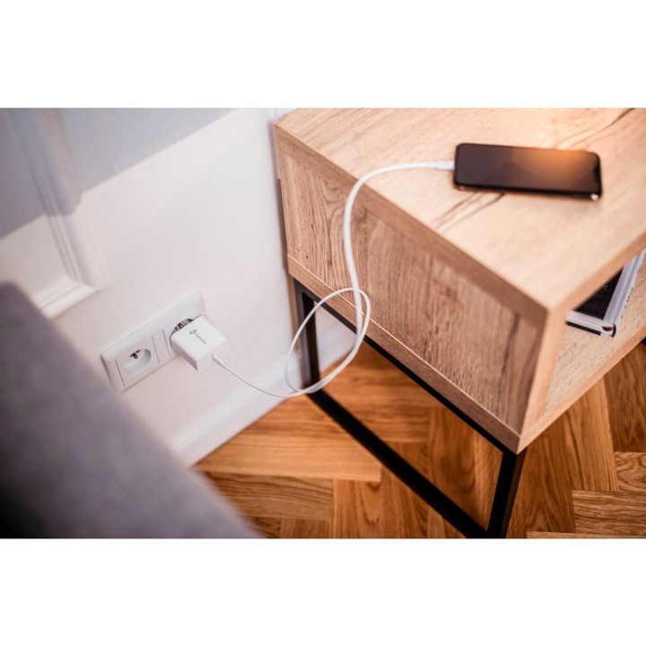 Wall charger for phone Forcell F-Energy USB C QC4.0 PD 3A 45W TFK-TC-45WPD white