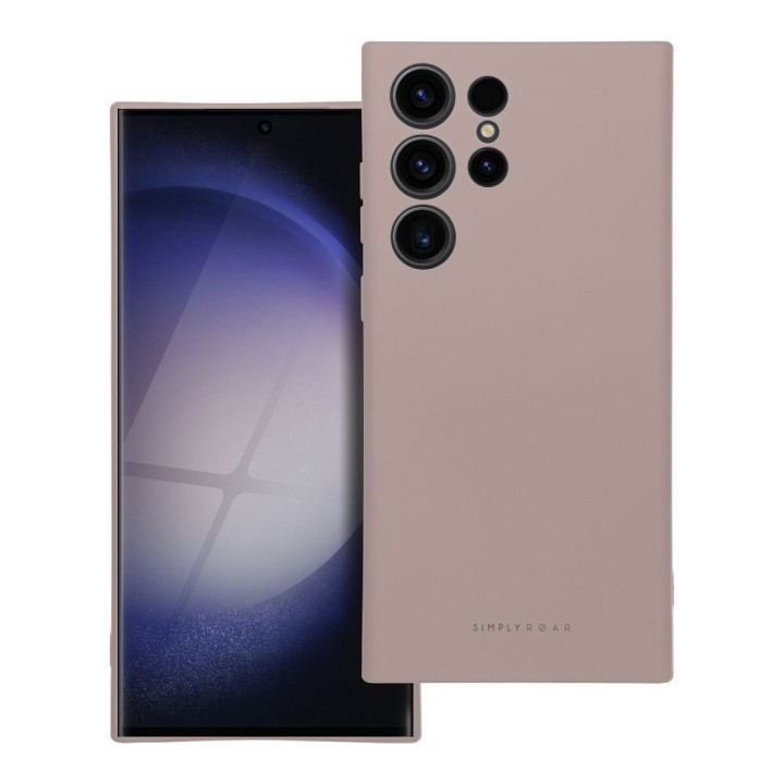 ROAR чехол SPACE для SAMSUNG S23 Ultra пудрово-розовый