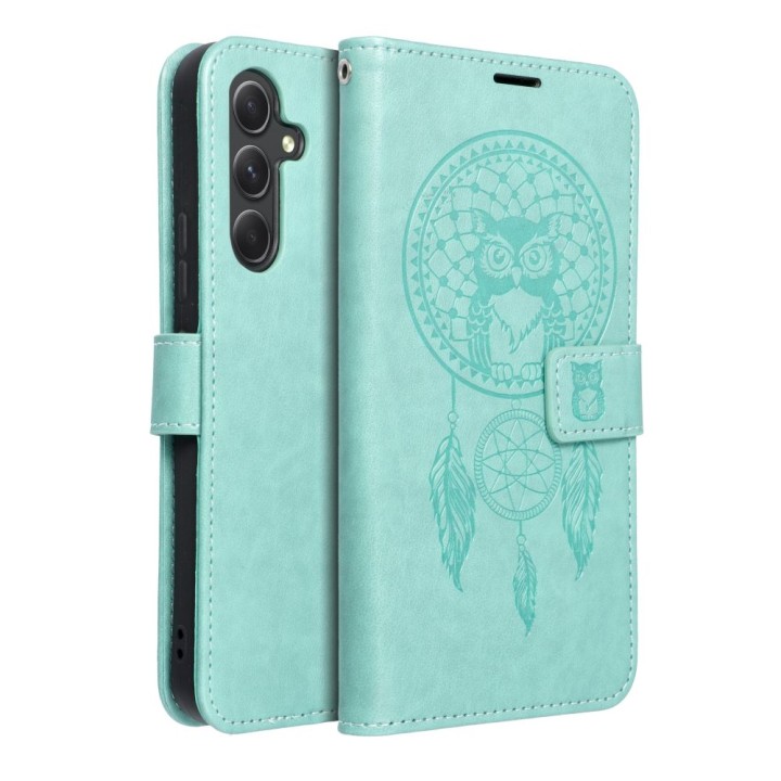 Flip case for Samsung A54 5G Mezzo Book dreamcatcher green