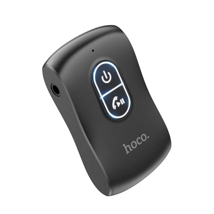 Автомобільний трансмітер bluetooth Hoco Jack 3,5 mm E73 PRO чорний