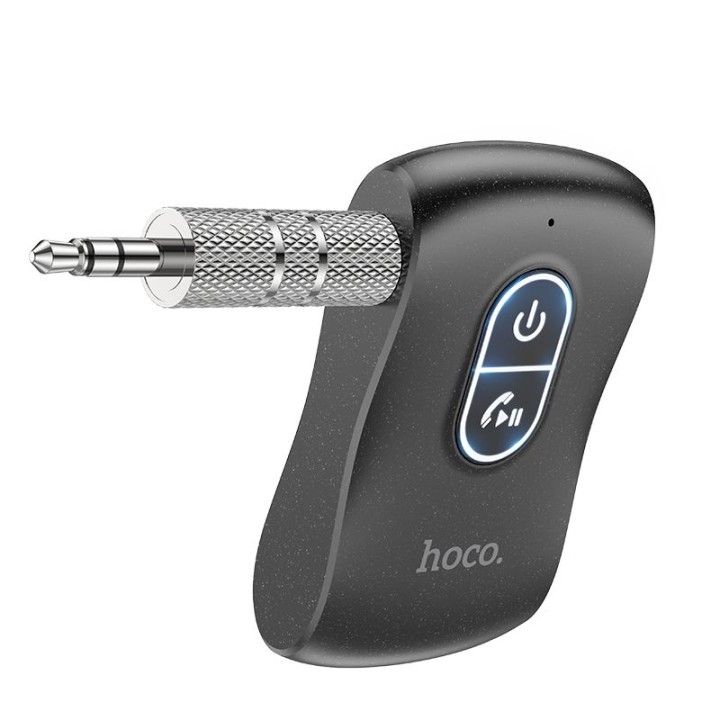 Transmiter samochodowy bluetooth Hoco Jack 3,5 mm E73 PRO czarny