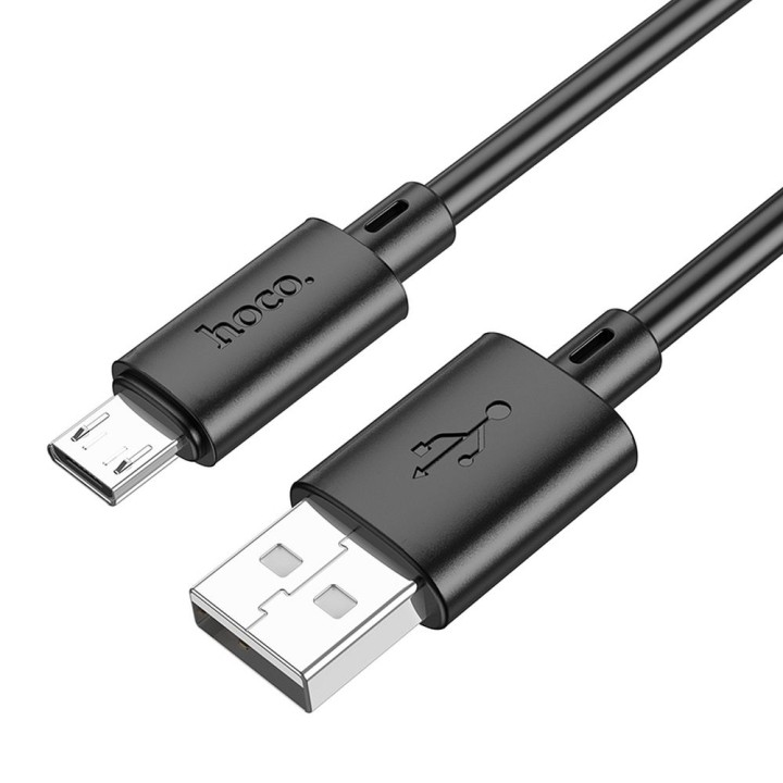 Cable USB A for Micro USB Hoco 2,4A 1 m X88 black