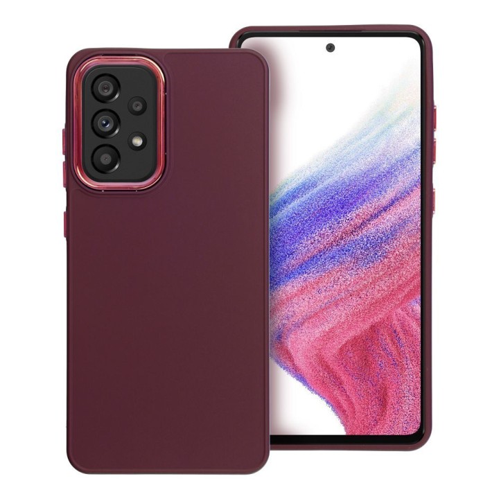 Чехол для Samsung A52 5G / A52 LTE ( 4G ) / A52s 5G Frame фиолетовый