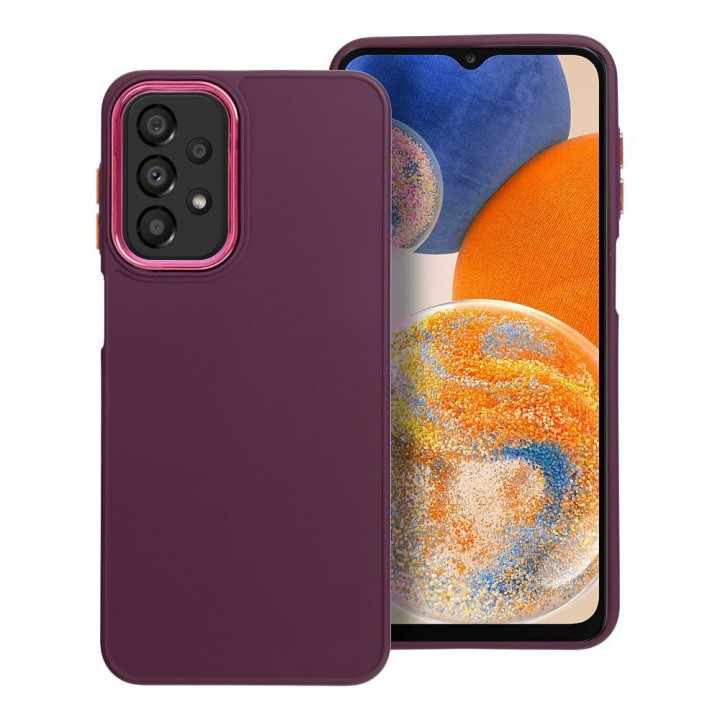 Чехол для Samsung A23 5G Frame фиолетовый