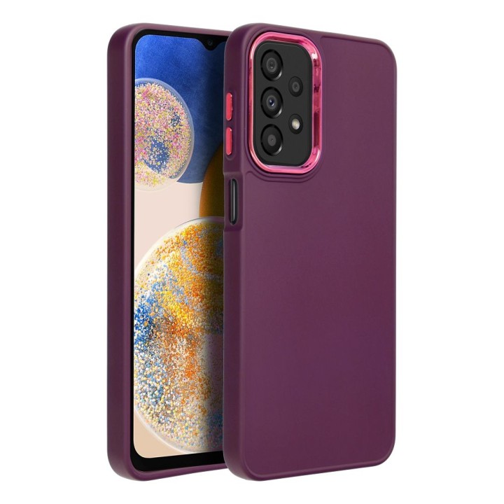 Чехол для Samsung A23 5G Frame фиолетовый