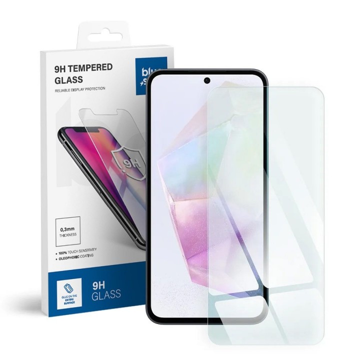 Tempered glass for Samsung A35 5G Blue Star