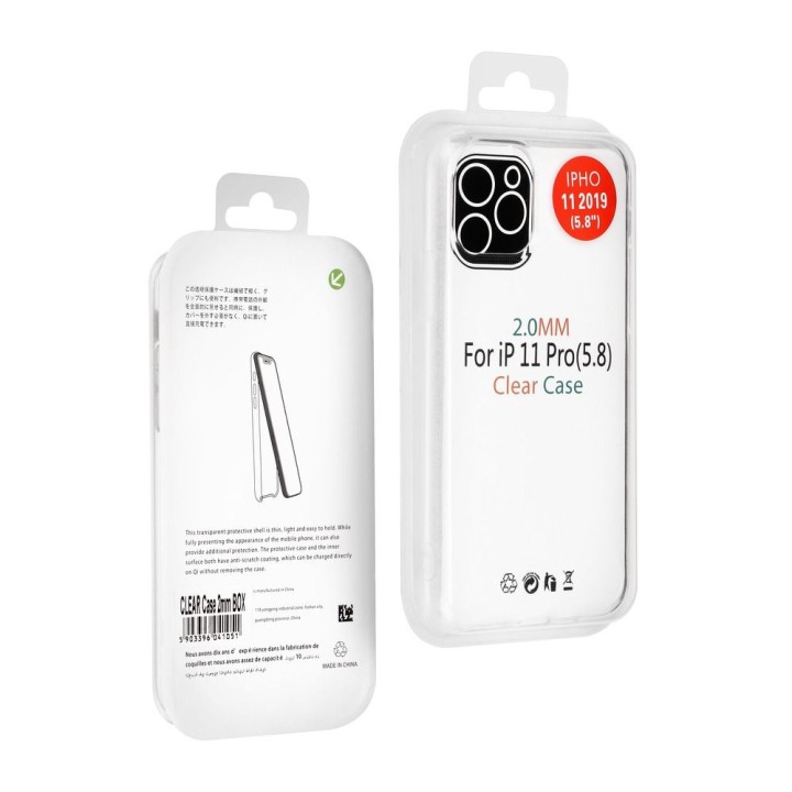 Etui na iPhone XR Clear Case 2 mm Box transparentne