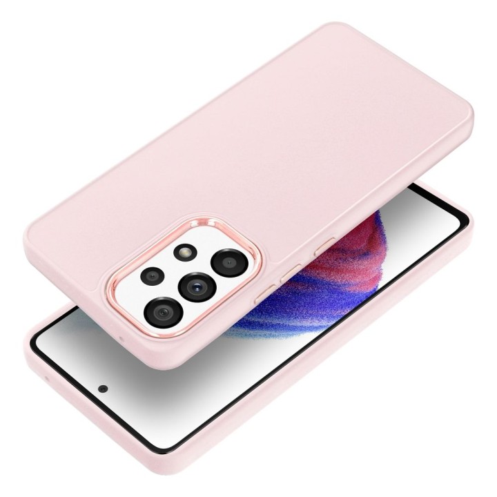 Case for Samsung A53 5G Frame powder pink