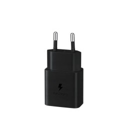 Оригінальний зарядний пристрій Samsung Fast Charger EP-T1510NBEGEU USB Typ C 2A 15W czarna blister