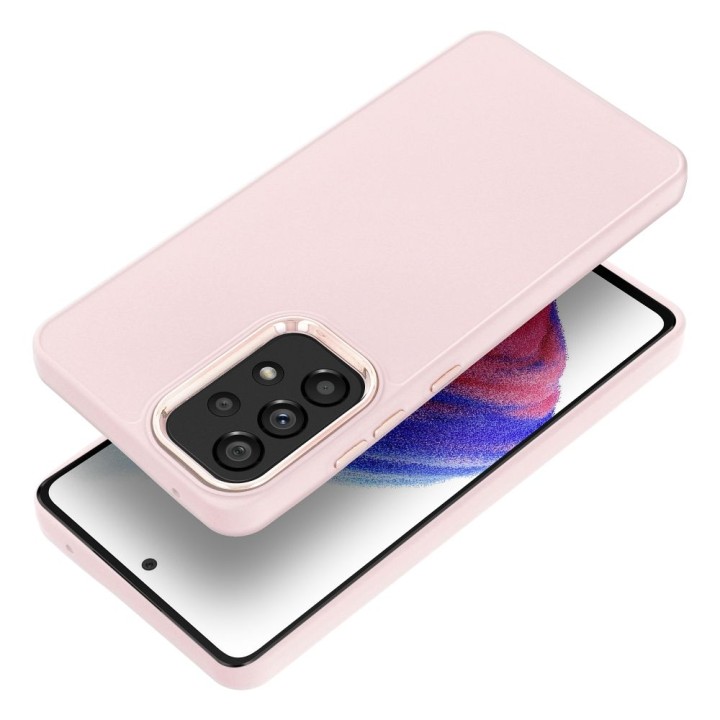 Чохол для Samsung A52 5G / A52 LTE ( 4G ) / A52s 5G Frame пудрово-рожевий