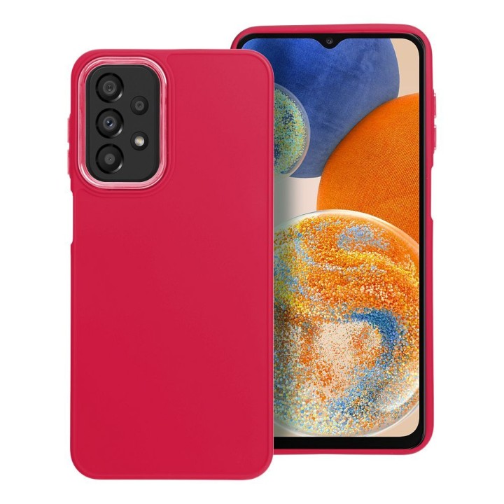 Чохол для Samsung A23 5G Frame маджента