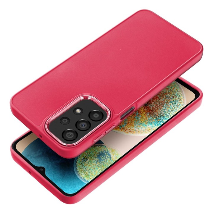 Чехол для Samsung A23 5G Frame маджента