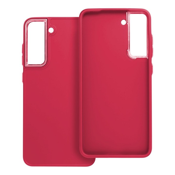 Etui na Samsung S21 FE Frame magenta