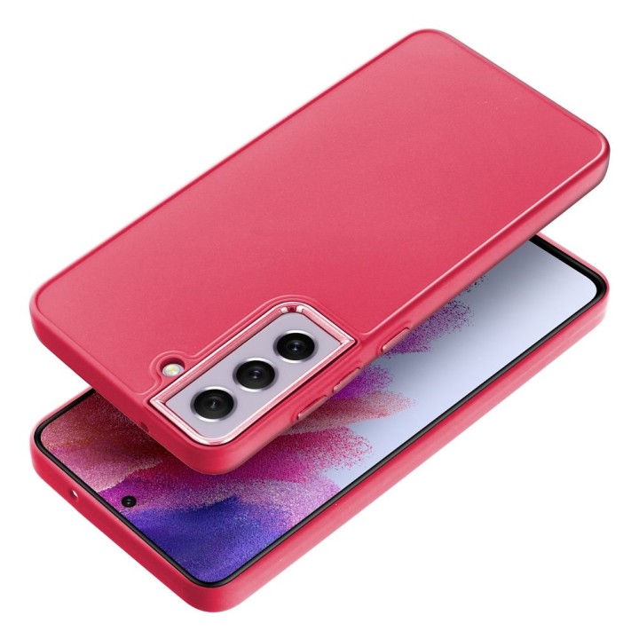 Case for Samsung S21 FE Frame magenta