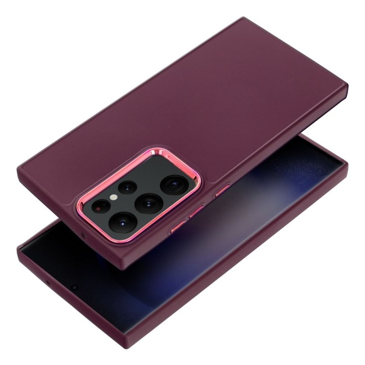 Чохол для Samsung S23 ULTRA Frame фіолетовий