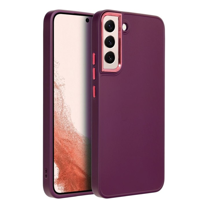 Чохол для Samsung S22 Frame фіолетовий