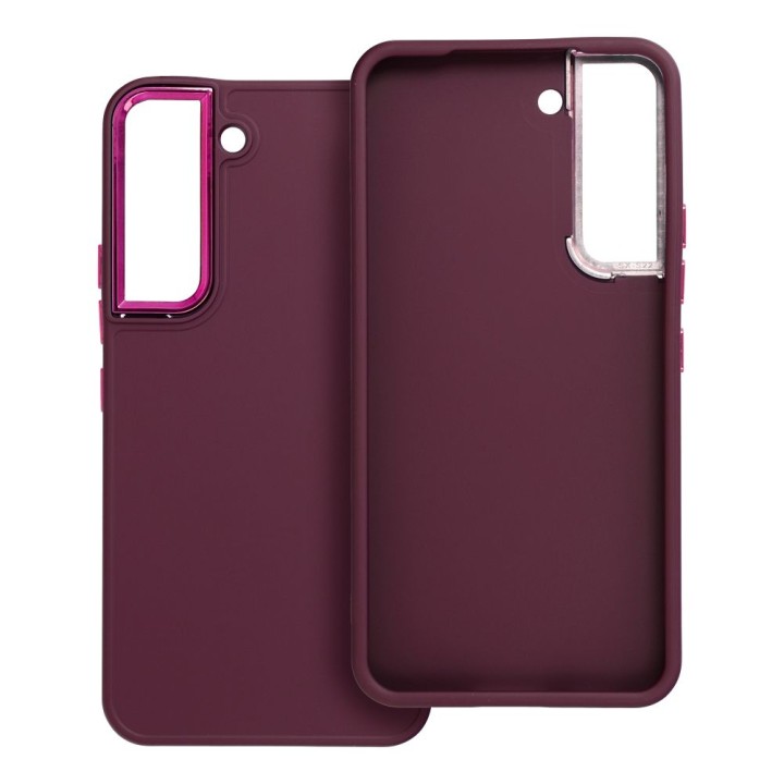 Чехол для Samsung S22 Frame фиолетовый