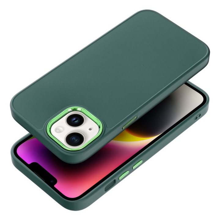 Чохол для iPhone 13 Frame зелений