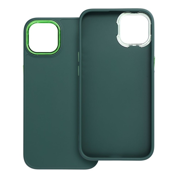 Чохол для iPhone 13 Frame зелений
