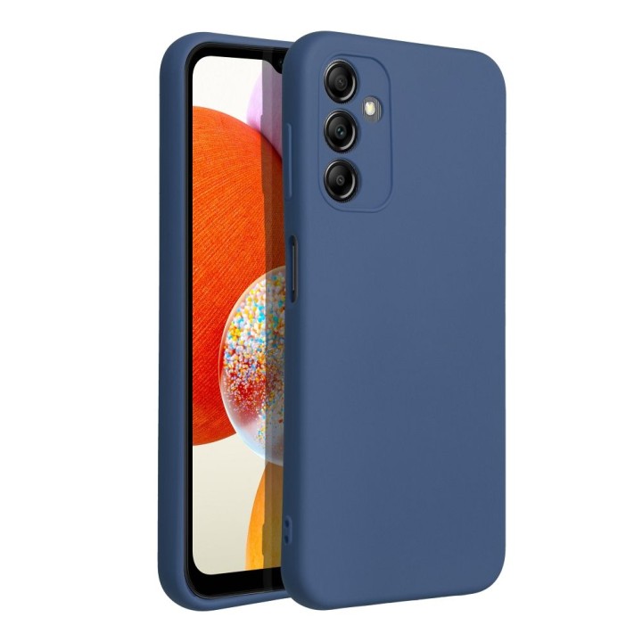 Чехол для Samsung A14 5G / A14 4G Silicone синий