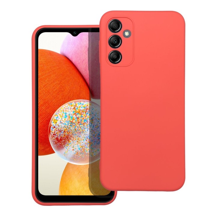 Case for Samsung A14 5G / A14 4G Silicone peach