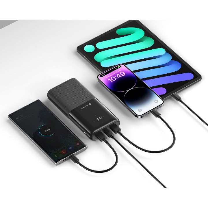 Power bank Forcell F-Energy P20k1 PD QC3.0 3A 20W 20000 mAh black