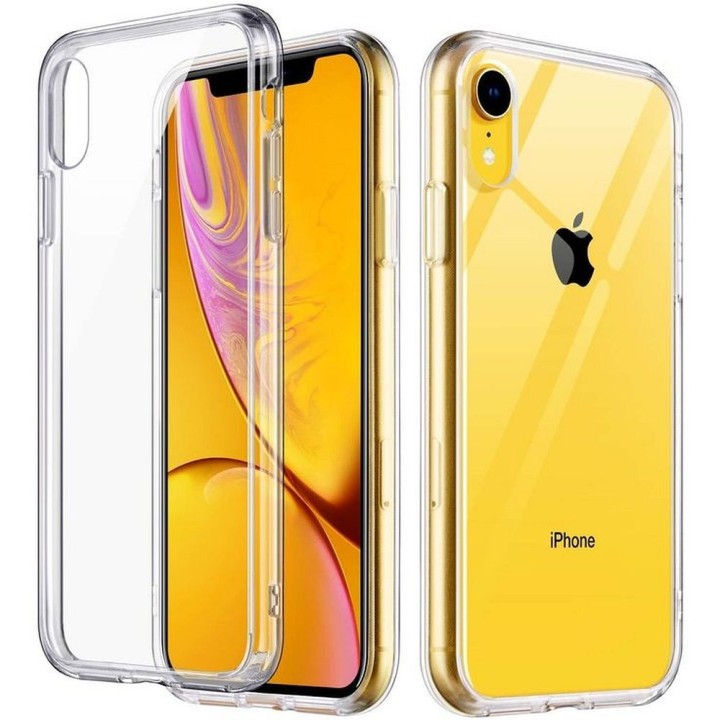 Чохол для iPhone XR Clear Case 2 mm Box прозорий