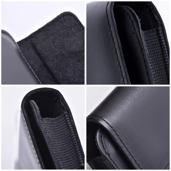 Case for phone leather for belt Royal horizontal for iPhone 12 MINI / 13 MINI / Samsung A40 / S8 / Xiaomi 12 / Redmi 5A size M